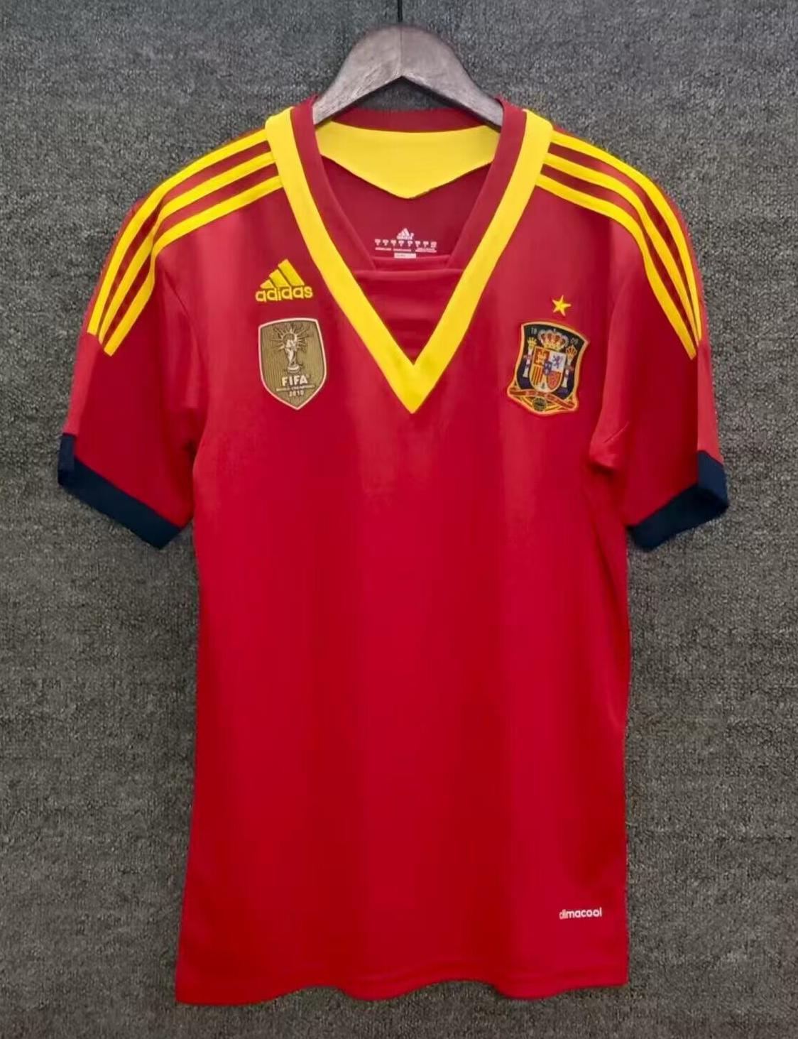 AAA Quality Spain 2013 Home Soccer Jersey